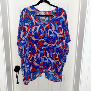 Buddy love s/m v neck tunic